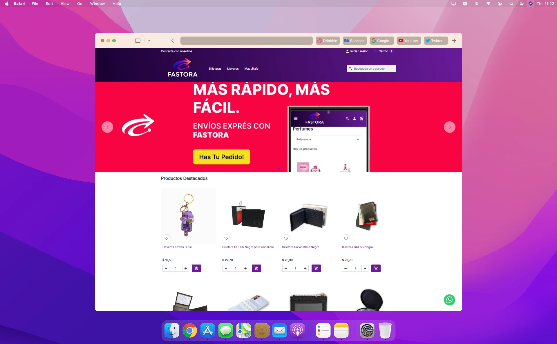 Fastora EC - Tienda Web