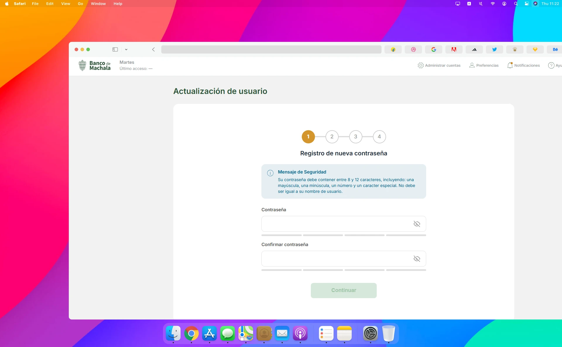 Micrositio Web de Actualización de Datos